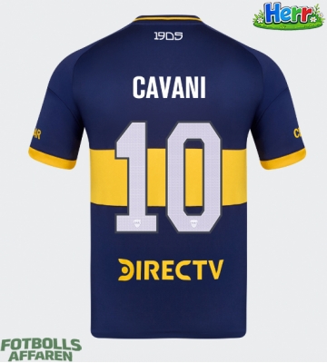 Boca Juniors Edinson Cavani #10 Hemmatröja 2025-26 Kortärmad